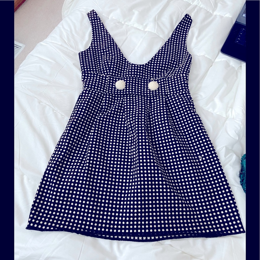 NWOT polka dot jumper